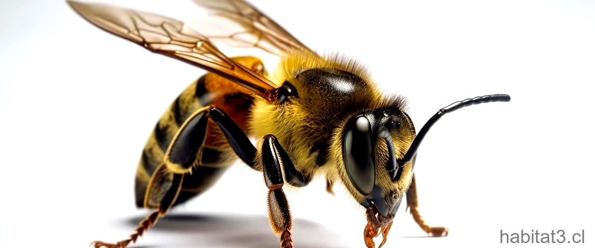 ¿Qué contiene el aguijón de una abeja?